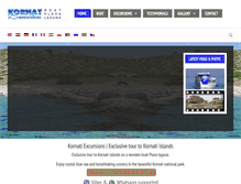 Tablet Screenshot of kornat-excursions.hr